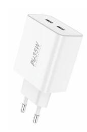 Адаптер живлення для телефона Foneng EU50 White 2USBх3A (EU50-CH)