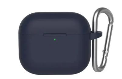 Чохол для навушників Blueo Liquid Silicone Case for Airpods 3 Deep Blue