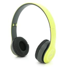 Накладні навушники Voltronic P47 Silver Green (P47/GS)