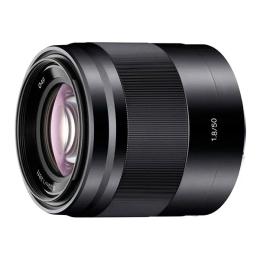 Обєктив Sony NEX E 50 mm f/1.8 OSS Black для камер