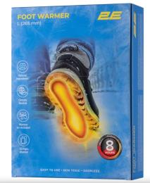 Хімічна грілка 2E Tactical 2E-NAFW8L-DB для ніг розмір L (265 мм), до 8 годин - 20 пар