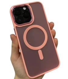 Чохол-накладка Infinity MagSafe Space Color для iPhone 14 Pro Max Pink