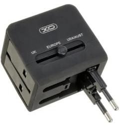 Мережевий розгалужувач Infinity XO-WL01 AC 250V 6A Max Black