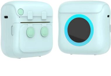 Фотопринтер Infinity Phomemo 22 Portable Mini Blue + 1 рулон білого паперу