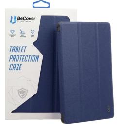 Чохол-книжка для планшета BeCover Soft Edge з кріпленням для Samsung Galaxy Tab S9 Plus/S9 FE Plus Deep Blue (710405)