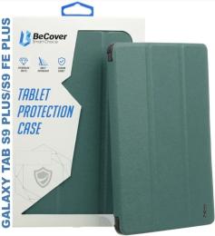 Чохол-книжка для планшета BeCover Smart Case для Samsung Galaxy Tab S9 Plus/S9 FE Plus 12.4 Dark Green (710323)