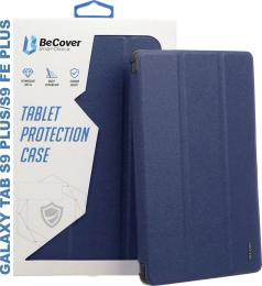 Чохол-книжка для планшета BeCover Smart Case для Samsung Galaxy Tab S9 Plus/S9 FE Plus 12.4 Deep Blue (710322)