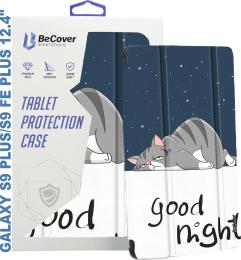 Чохол-книжка для планшета BeCover Smart Case для Samsung Galaxy Tab S9 Plus/S9 FE Plus 12.4 Good Night (710378)