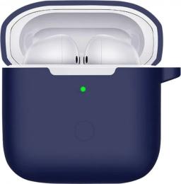 Чохол для навушників BeCover Silicon для Xiaomi Redmi Buds 3 Deep Blue (709572)