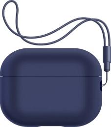 Чохол для навушників ArmorStandart Silicone Case with straps для Apple Airpods Pro 2 Dark Blue (ARM68609)