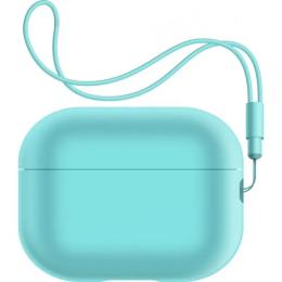 Чохол для навушників ArmorStandart Silicone Case with straps для Apple Airpods Pro 2 Mint (ARM68615)