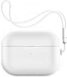 Чохол для навушників ArmorStandart Silicone Case with straps для Apple Airpods Pro 2 Transparent (ARM68617)