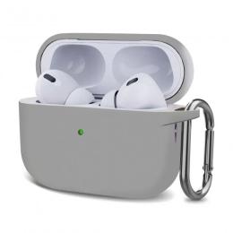 Чохол для навушників ArmorStandart Hang Case для Apple AirPods Pro 2 Light Gray (ARM68587)