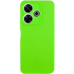 Чохол-накладка Lakshmi Silicone Cover Full Camera (AA) для Xiaomi Redmi 13 4G/Poco M6 4G Neon Green