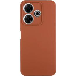 Чохол-накладка Lakshmi Silicone Cover Full Camera (AA) для Xiaomi Redmi 13 4G/Poco M6 4G Brown