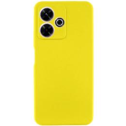 Чохол-накладка Lakshmi Silicone Cover Full Camera (AAA) для Xiaomi Redmi 13 4G/Poco M6 4G Yellow