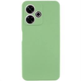 Чохол-накладка Lakshmi Silicone Cover Full Camera (AAA) для Xiaomi Redmi 13 4G/Poco M6 4G Mint