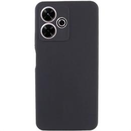 Чохол-накладка Lakshmi Silicone Cover Full Camera (AAA) для Xiaomi Redmi 13 4G/Poco M6 4G Black