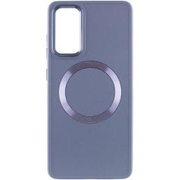 Чохол-накладка EpiK Bonbon Metal Style with MagSafe для Samsung Galaxy S24 Lavender Gray