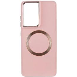 Чохол-накладка EpiK Bonbon Metal Style with MagSafe для Samsung Galaxy S24 Ultra Light Pink