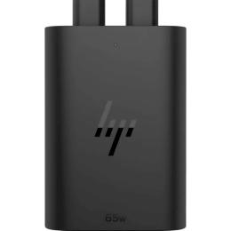 Блок живлення для ноутбука HP для ноутбука HP 65W GaN USB-C LC Black (600Q7AA)