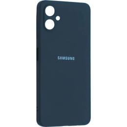 Чохол-накладка Infinity Silicone Case Full для Samsung A06 (A065) Navy Blue