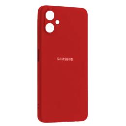 Чохол-накладка Infinity Silicone Case Full для Samsung A06 (A065) Red