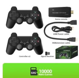 Ігрова приставка Infinity DATA FROG Retro Video Game Console 2.4G Y3 lite 64G Black