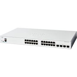 Світч Cisco C1200-24P-4G White