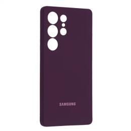 Чохол-накладка Infinity Silicone Case Full для Samsung S25 Ultra Grape