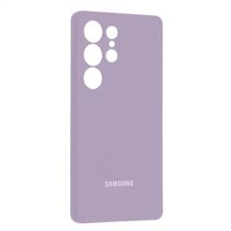 Чохол-накладка Infinity Silicone Case Full для Samsung S25 Ultra Lilac