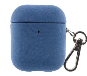 Чохол для навушників EpiK FineWoven (AAA) для Apple AirPods 1/2 Pacific Blue