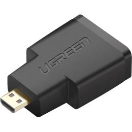 Перехідник Ugreen 20106 Micro-HDMI (тато)  -  HDMI (мама) v2.0 Black