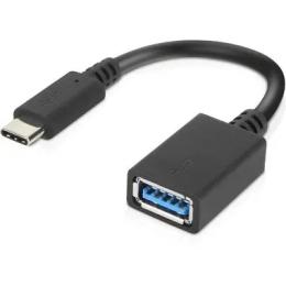 Перехідник Lenovo 4X90Q59481 USB-C (тато)  -  USB-A (мама), 0.14м Black