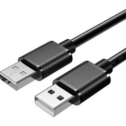 Дата-кабель Essager EXCAA2-YTB01 USB 2.0 (тато)  -  USB 2.0 (тато) 0.5м Black