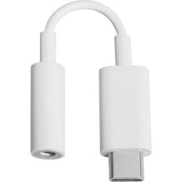 Перехідник Google GA00477-WW USB-C (тато)  -  3.5мм MiniJack (мама), 0.09m White
