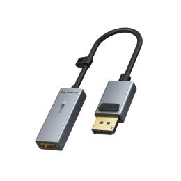 Перехідник Cabletime CP20A DisplayPort (тато) - HDMI (мама), 0.2m Gray
