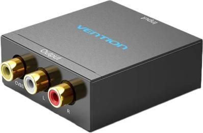 Перехідник Vention AEEB0 HDMI (мама) - RCA (мама) Black