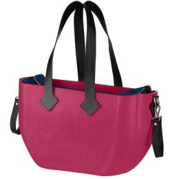 Сумка для мами Nuvita (NV8801L/02N/03B) Black Pink ручки еко-шкіра, килимок, ремені для коляски