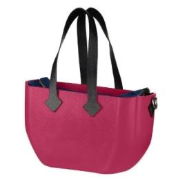 Сумка для мами Nuvita (NV8801L/07N/23B/13B) Black Pink ручки шкіра