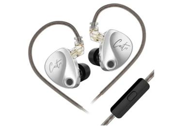 Дротові навушники Knowledge Zenith Castor Harman Silver