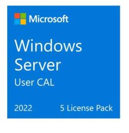Програмне забезпечення Microsoft Windows Server 2022 CAL 5 User англ, ОЕМбез носія (R18-06466)