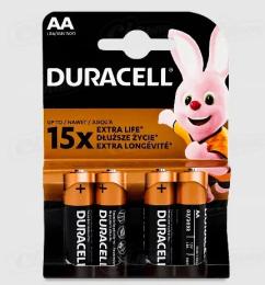 Батарейка Duracell LR6 (AA) (4/80) (АРТ9017) blister 4