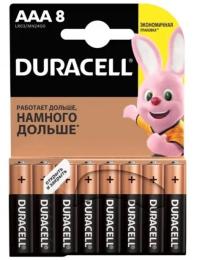Батарейка Duracell Duralock Basic, 1.5V (MN2400 8BL) 8 шт