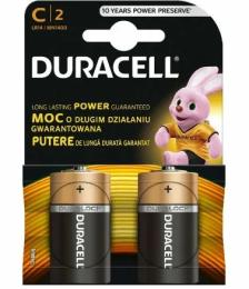 Батарейка Duracell LR14 (C) (2/20) (АРТ5114) blister 2
