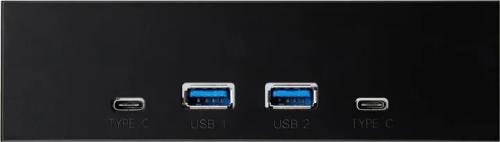 USB-хаб Frime ECF-FP2xTA&amp;2xTC.54 2x USB-A + 2x USB-C VL820 Black
