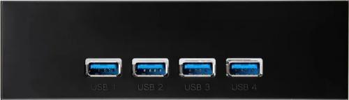 USB-хаб Frime USB 3.1 4xType A VL820 Black (ECF-FP4xTA.53)