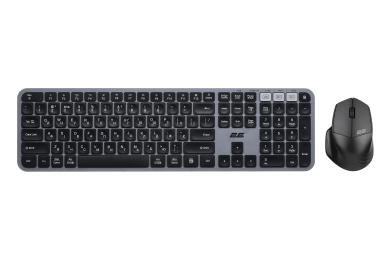 Комплект клавіатура та миша 2E MK440WBGR Black Gray UA (2E-MK440WBGR_UA)