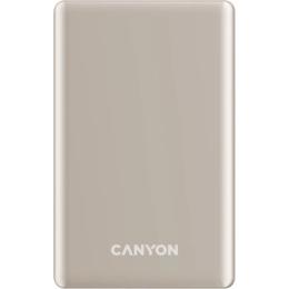 Зовнішній портативний акумулятор Canyon OnPower 505 slim Magsafe 5000 mAh Beige (CNS-CPB505BE)