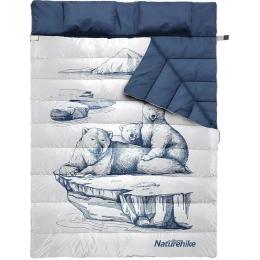 Спальний мішок Naturehike NH21MSD06 Blue (6927595795323)